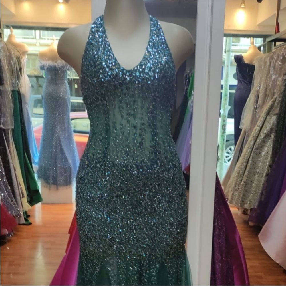 Mermaid prom dress